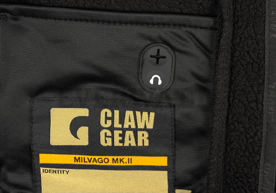 CLAWGEAR Milvago Mk.II Fleece Hoody Black