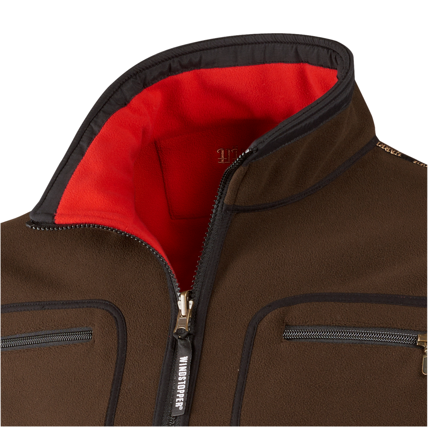 HÄRKILA Kamko Herren Fleecejacke Brown/Red