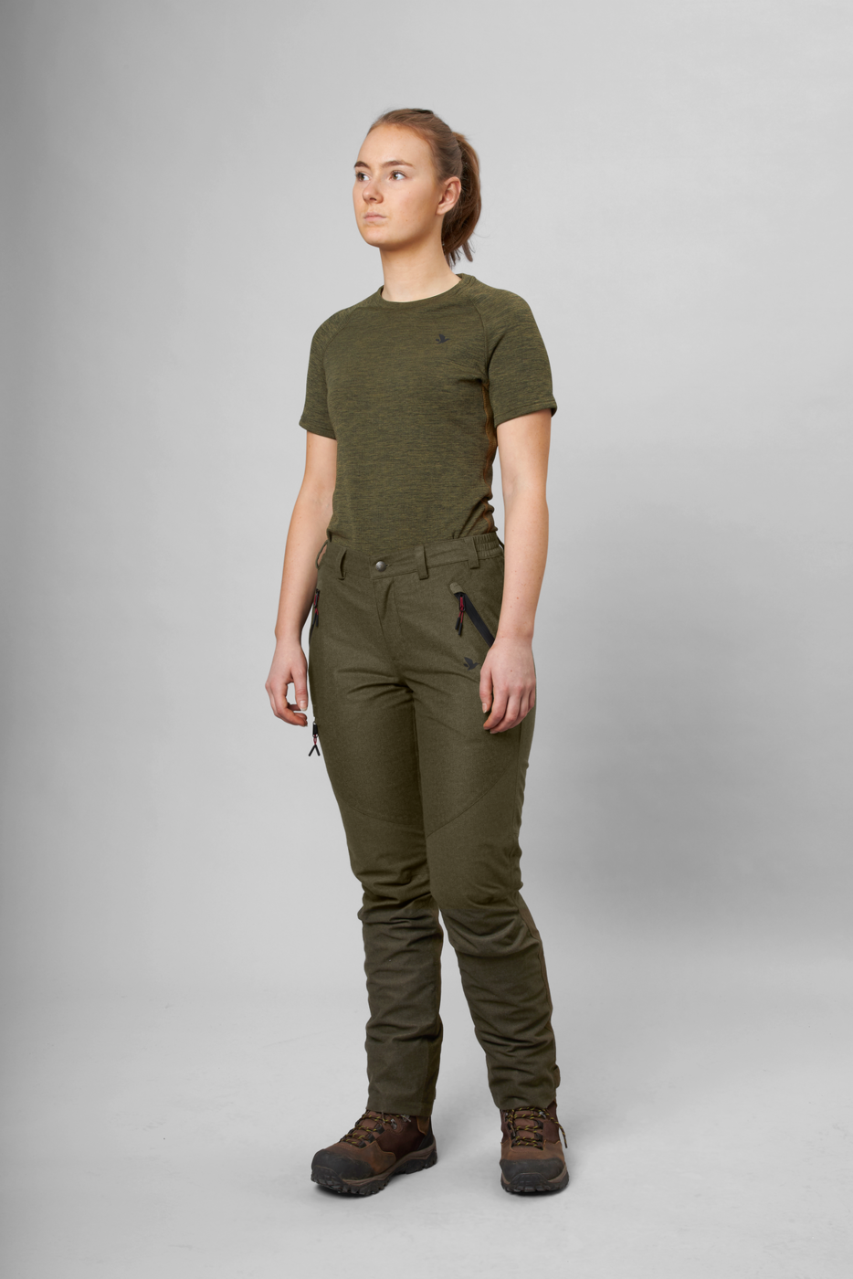 SEELAND Avail Damen Hose Pine Green Melange