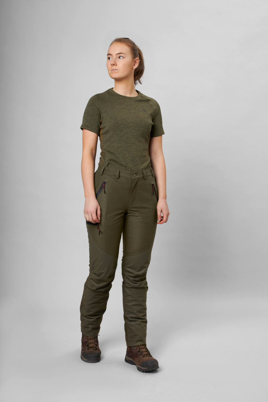 SEELAND Avail Damen Hose Pine Green Melange