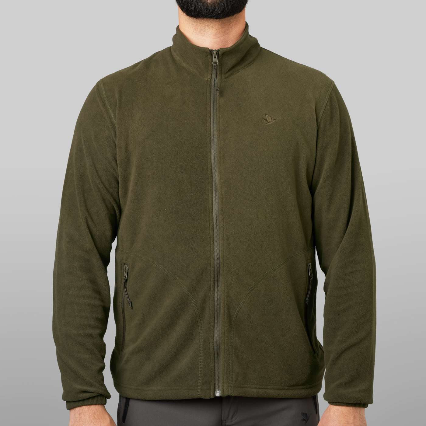 SEELAND Benjamin Herren Fleecjacke Pine Green