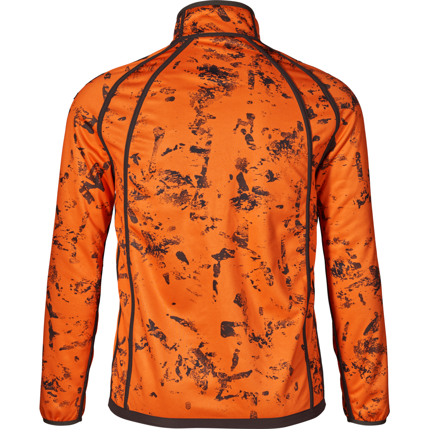 SEELAND Vantage Reversible Herren Fleecejacke Pine Green/InVis Orange Blaze